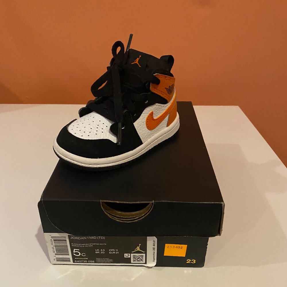 Nikes for toddler just learning to walk.
